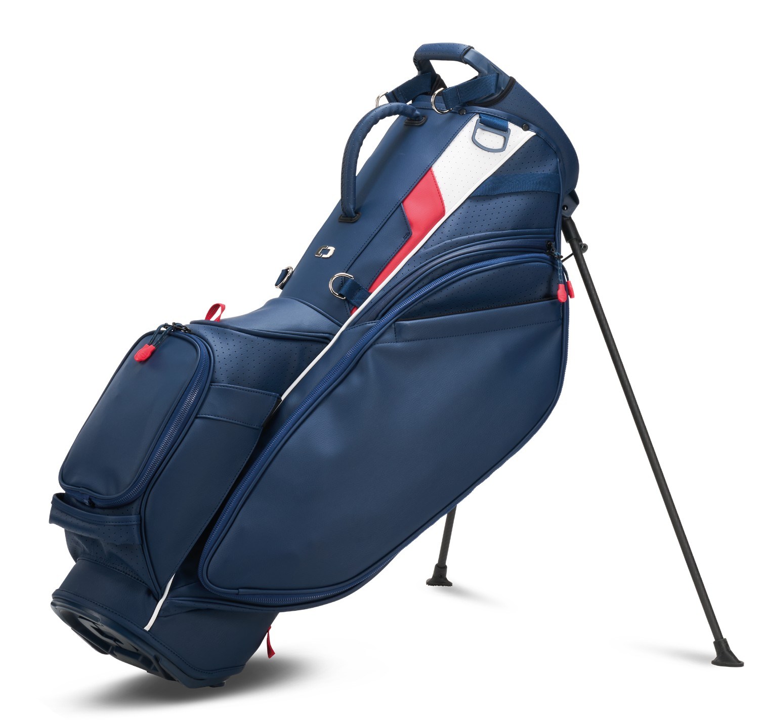 Ogio Shadow Standbag, rot/weiss/blau