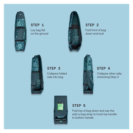 Ogio Alpha Slim Travel cover, schwarz