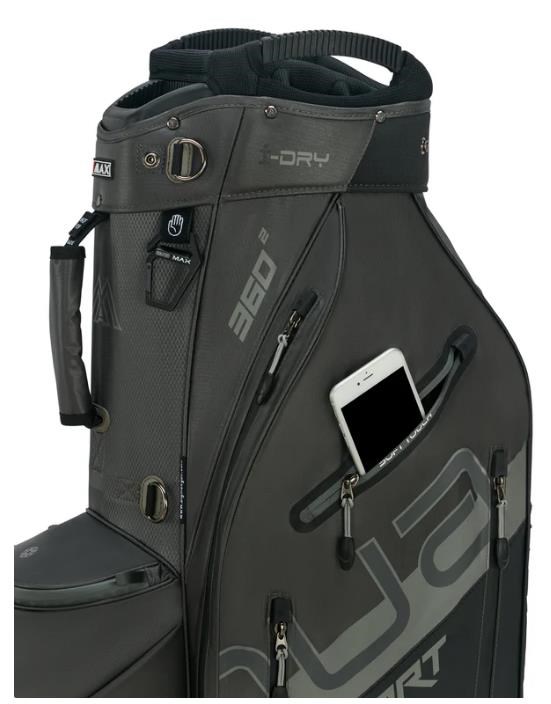 Big Max Aqua Sport 360 2 Cartbag, schwarz/grau