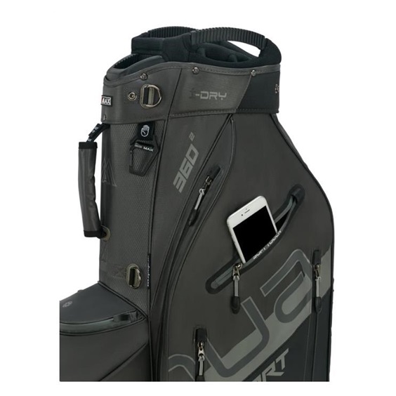 Big Max Aqua Sport 360 2 Cartbag, schwarz/grau