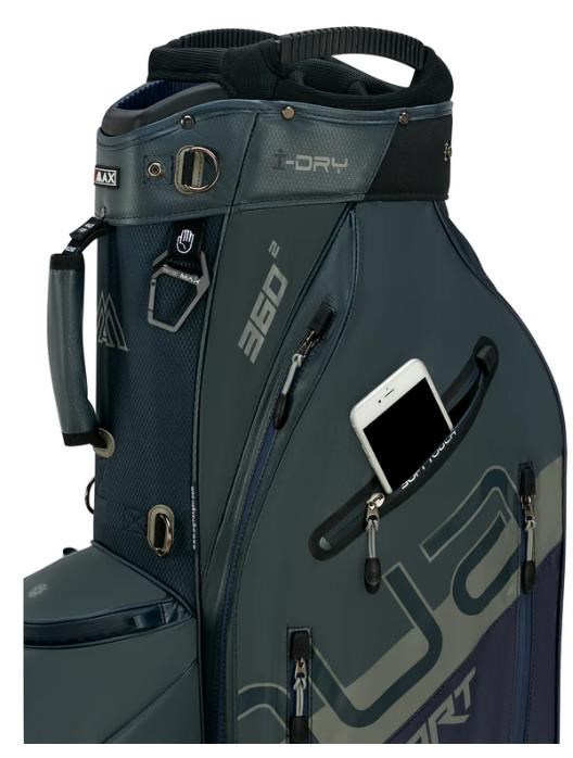 Big Max Aqua Sport 360 2 Cartbag, steel blue/blueberry/grey