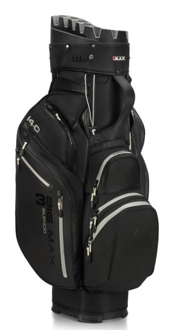 Big Max Dri Lite Silencio 3 Cartbag, schwarz