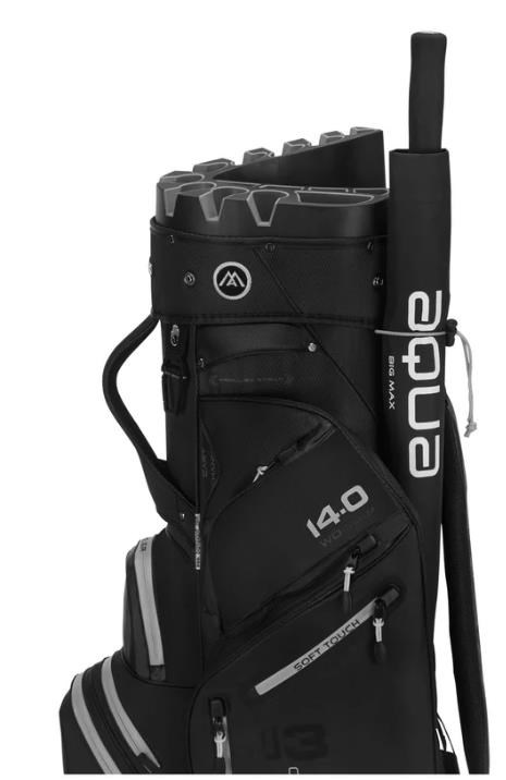 Big Max Dri Lite Silencio 3 Cartbag, schwarz