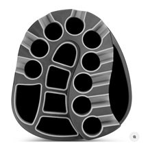 Big Max Dri Lite Silencio 3 Cartbag, schwarz