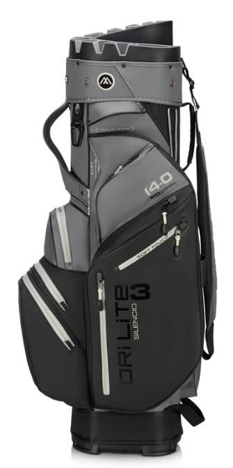Big Max Dri Lite Silencio 3 Cartbag, schwarz/grau