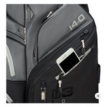 Big Max Dri Lite Silencio 3 Cartbag, schwarz/grau