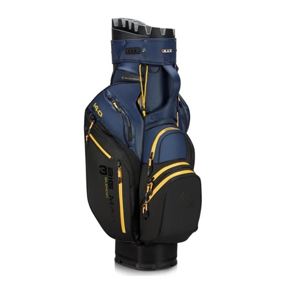 Big Max Dri Lite Silencio 3 Cartbag, black/navy/corn