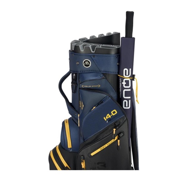 Big Max Dri Lite Silencio 3 Cartbag, black/navy/corn