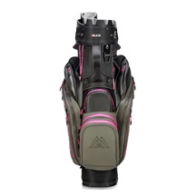 Big Max Dri Lite Silencio 3 Cartbag, charcoal/black/fuchsia
