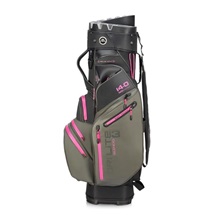Big Max Dri Lite Silencio 3 Cartbag, charcoal/black/fuchsia