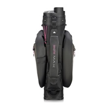 Big Max Dri Lite Silencio 3 Cartbag, charcoal/black/fuchsia