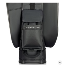 Big Max Dri Lite Silencio 3 Cartbag, charcoal/black/fuchsia