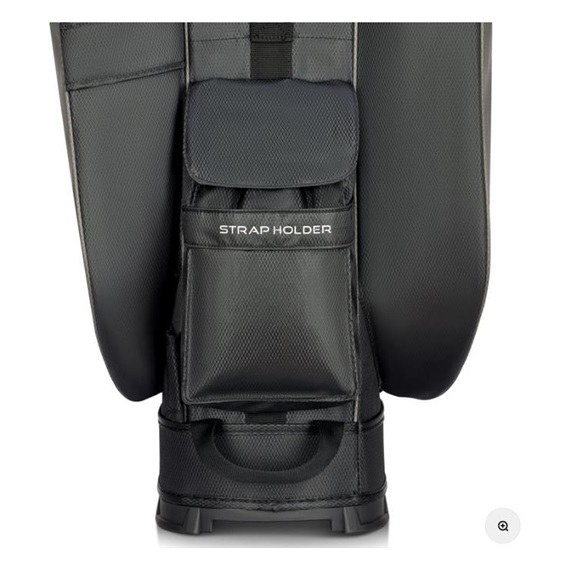 Big Max Dri Lite Silencio 3 Cartbag, charcoal/black/fuchsia