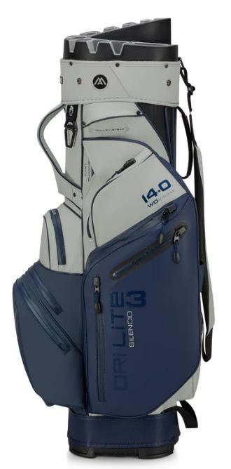 Big Max Dri Lite Silencio 3 Cartbag, navy/off white