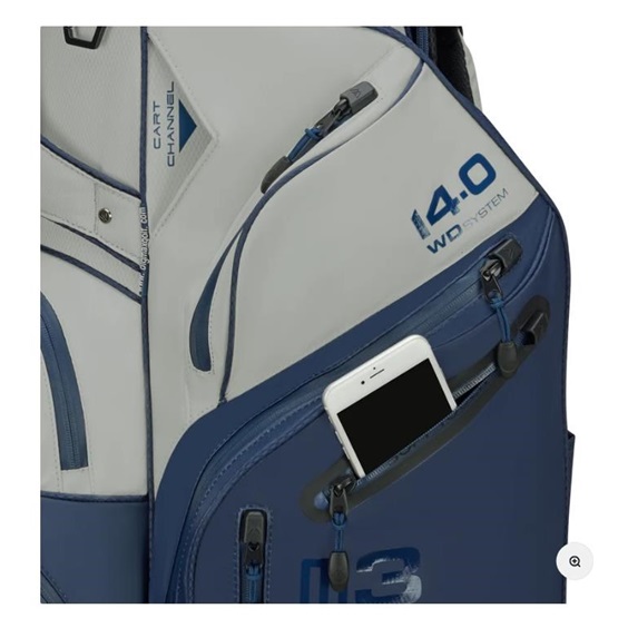 Big Max Dri Lite Silencio 3 Cartbag, navy/off white