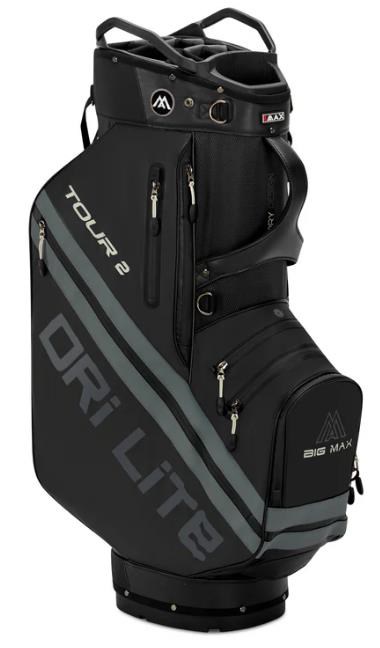 Big Max Dri Lite Tour 2 Cartbag, schwarz/grau