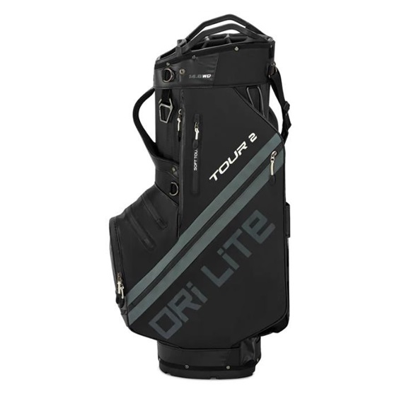 Big Max Dri Lite Tour 2 Cartbag, schwarz/grau