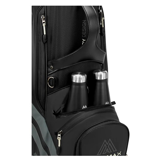 Big Max Dri Lite Tour 2 Cartbag, schwarz/grau