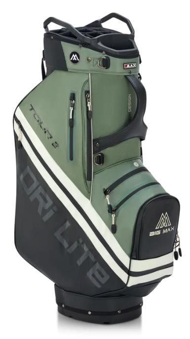 Big Max Dri Lite Tour 2 Cartbag, black/olive/off white