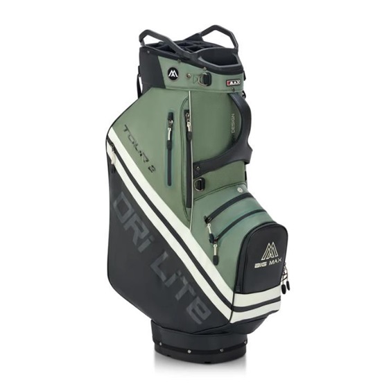 Big Max Dri Lite Tour 2 Cartbag, black/olive/off white