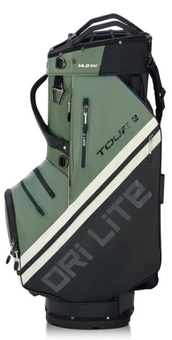 Big Max Dri Lite Tour 2 Cartbag, black/olive/off white