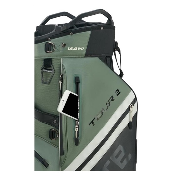 Big Max Dri Lite Tour 2 Cartbag, black/olive/off white