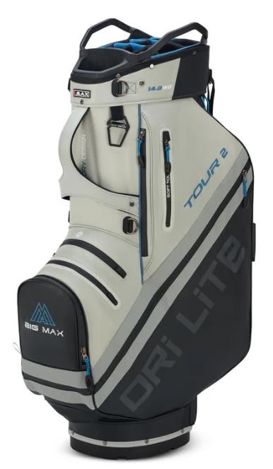 Big Max Dri Lite Tour 2 Cartbag, black/off white/blue