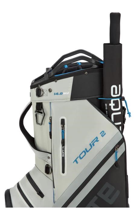 Big Max Dri Lite Tour 2 Cartbag, black/off white/blue