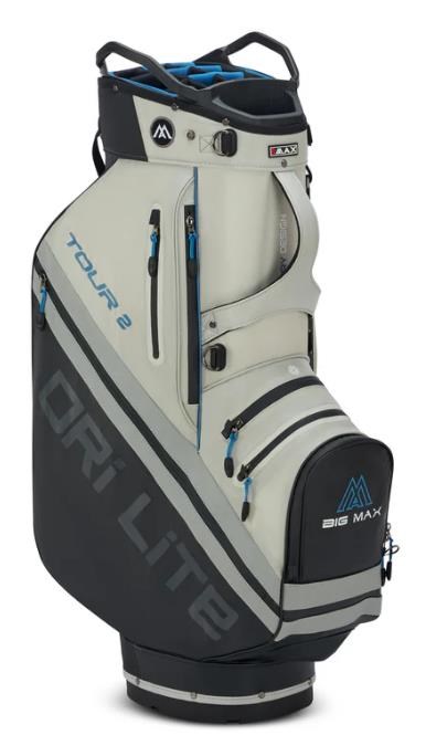 Big Max Dri Lite Tour 2 Cartbag, black/off white/blue
