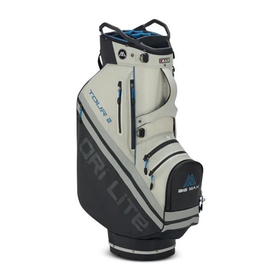 Big Max Dri Lite Tour 2 Cartbag, black/off white/blue
