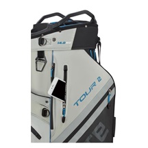 Big Max Dri Lite Tour 2 Cartbag, black/off white/blue