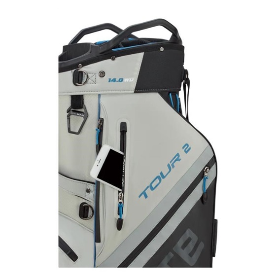 Big Max Dri Lite Tour 2 Cartbag, black/off white/blue