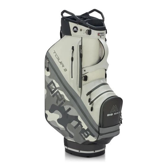 Big Max Dri Lite Tour 2 Cartbag, grey camo/off white