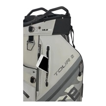 Big Max Dri Lite Tour 2 Cartbag, grey camo/off white