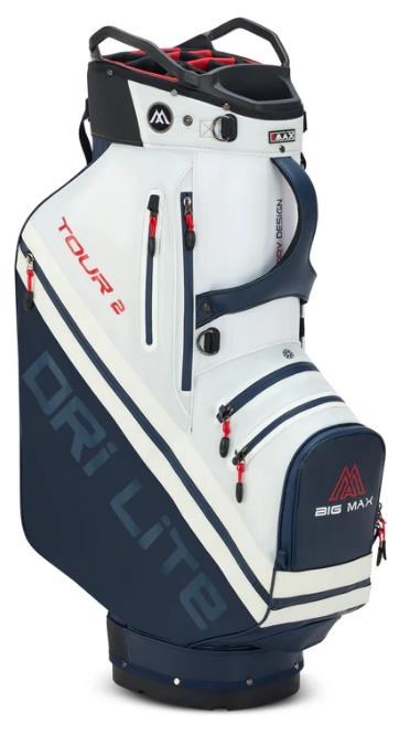 Big Max Dri Lite Tour 2 Cartbag, red/white/navy