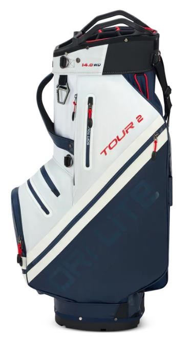 Big Max Dri Lite Tour 2 Cartbag, red/white/navy