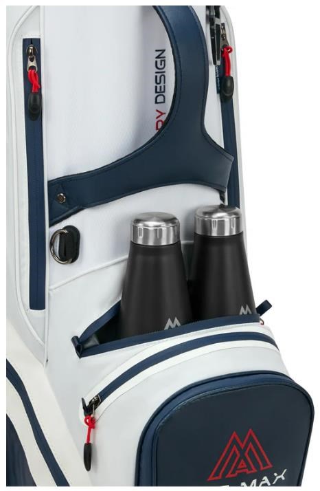 Big Max Dri Lite Tour 2 Cartbag, red/white/navy