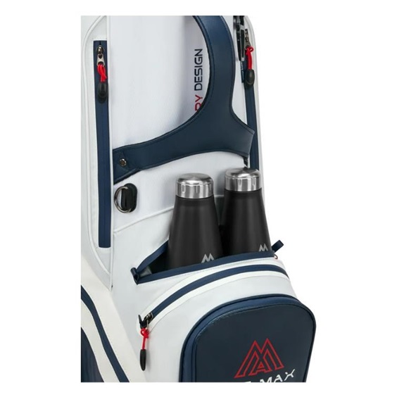 Big Max Dri Lite Tour 2 Cartbag, red/white/navy