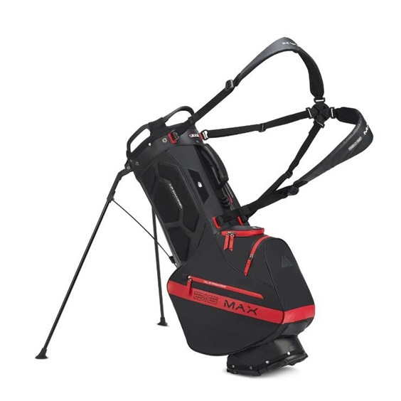 Big Max Aqua Eight H Standbag, schwarz/rot