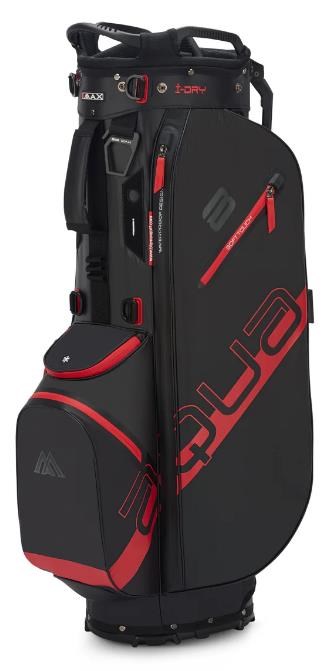 Big Max Aqua Eight H Standbag, schwarz/rot