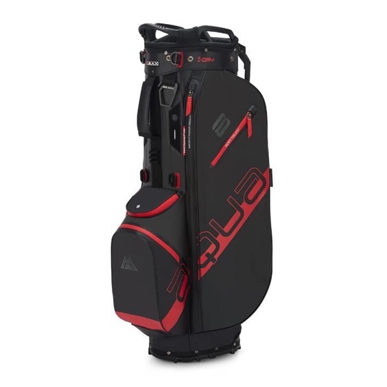 Big Max Aqua Eight H Standbag, schwarz/rot