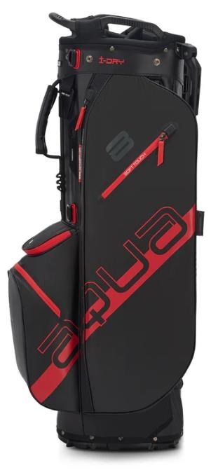 Big Max Aqua Eight H Standbag, schwarz/rot