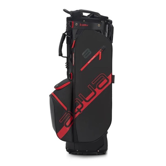 Big Max Aqua Eight H Standbag, schwarz/rot