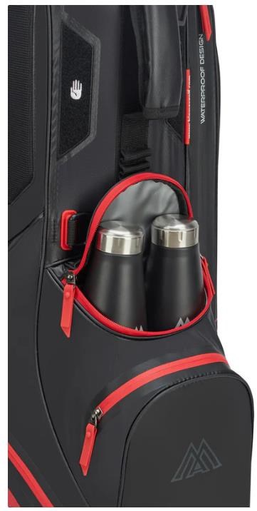 Big Max Aqua Eight H Standbag, schwarz/rot