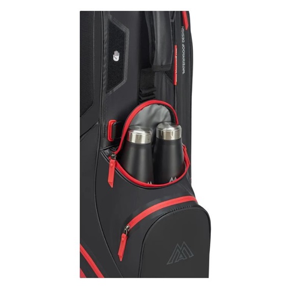 Big Max Aqua Eight H Standbag, schwarz/rot