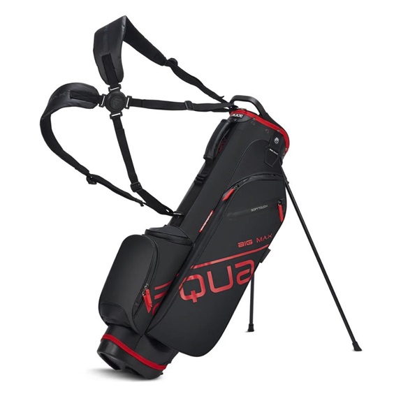Big Max Aqua Seven H Standbag, schwarz/rot