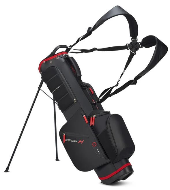 Big Max Aqua Seven H Standbag, schwarz/rot