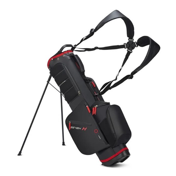 Big Max Aqua Seven H Standbag, schwarz/rot