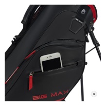 Big Max Aqua Seven H Standbag, schwarz/rot