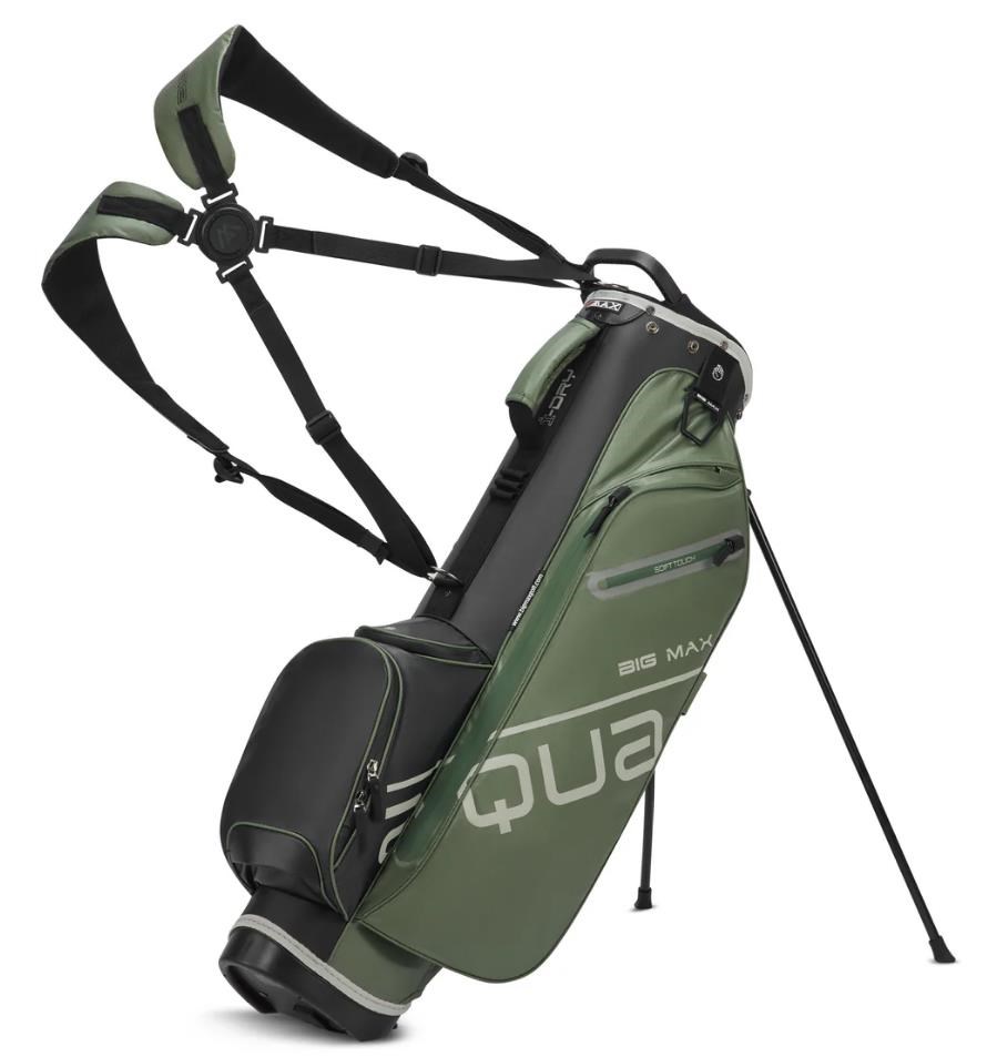 Big Max Aqua Seven H Standbag, forest green/charcoal/lime